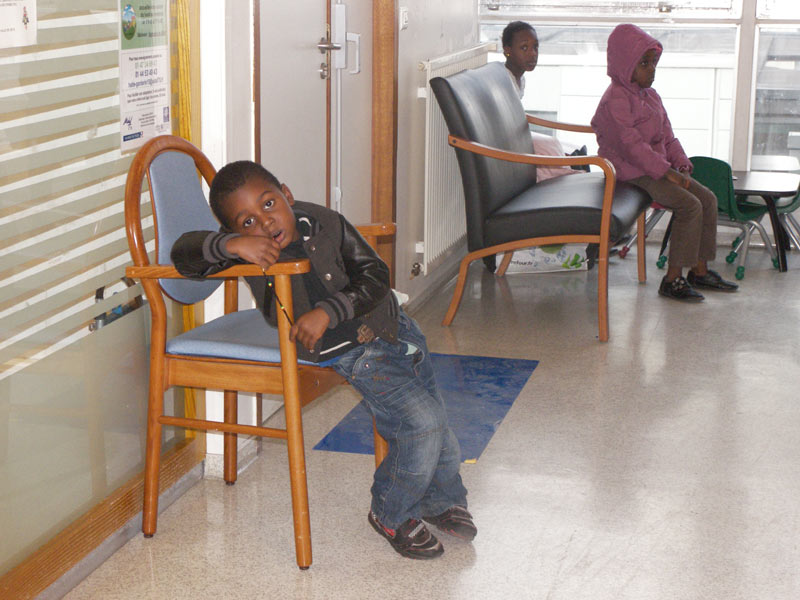 Un couloir d'hopital comme les autres...